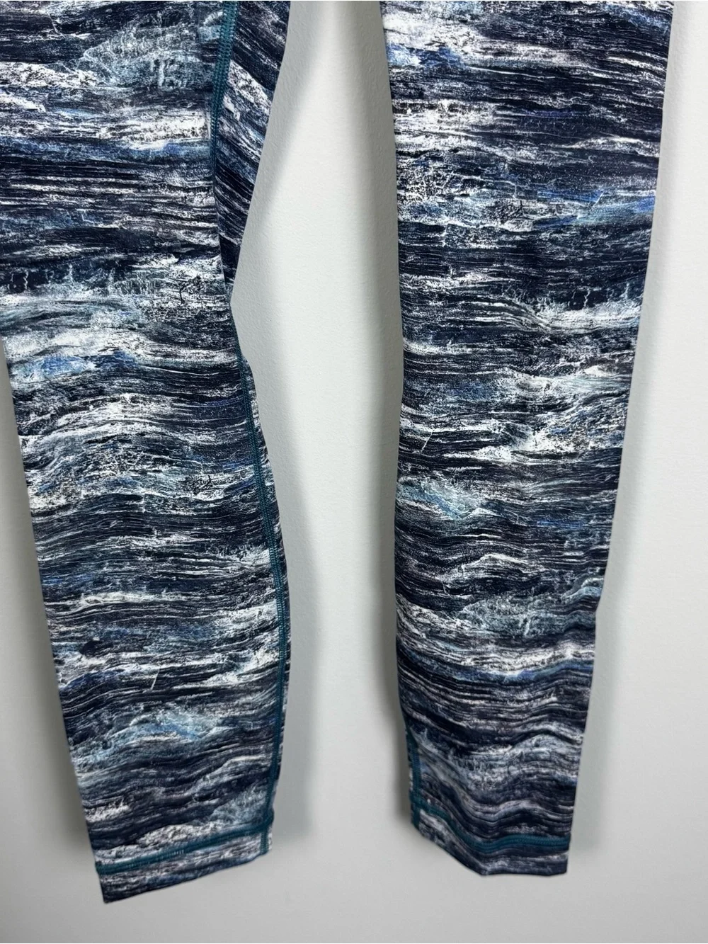 LULULEMON | Wunder Under 25” High-Rise Blue Aerial Drift Leggings Women’s Size 4